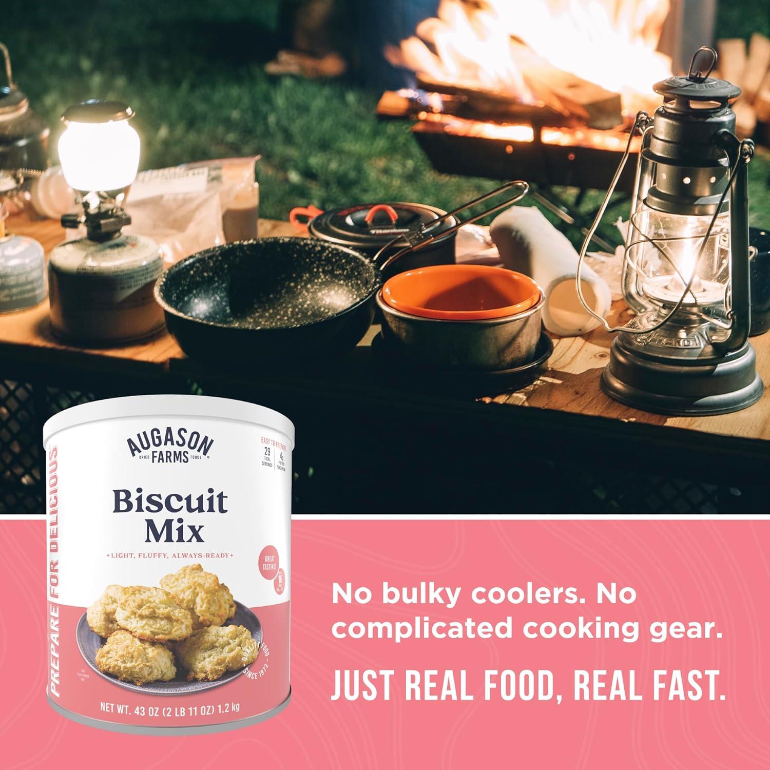 image:imageButtermilk Biscuit Mix Can Emergency Food Supply 29 Servings 10 Year Shelf Life Biscuit Mix Just Add Water and Baking PowderButtermilk