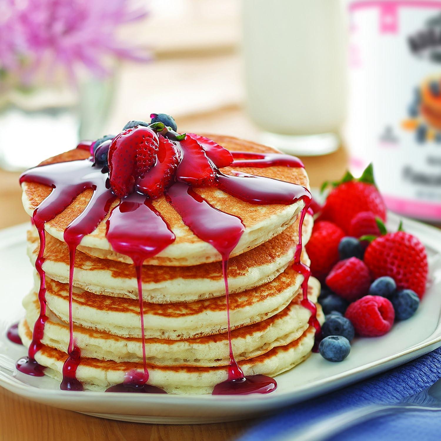 image:imageButtermilk Pancake and Waffle Mix Can Emergency Food Supply 33 Servings 10 Year Shelf Life Waffle and Pancake Mix Just Add Water Instant Breakfast Food4 Gallon Pail