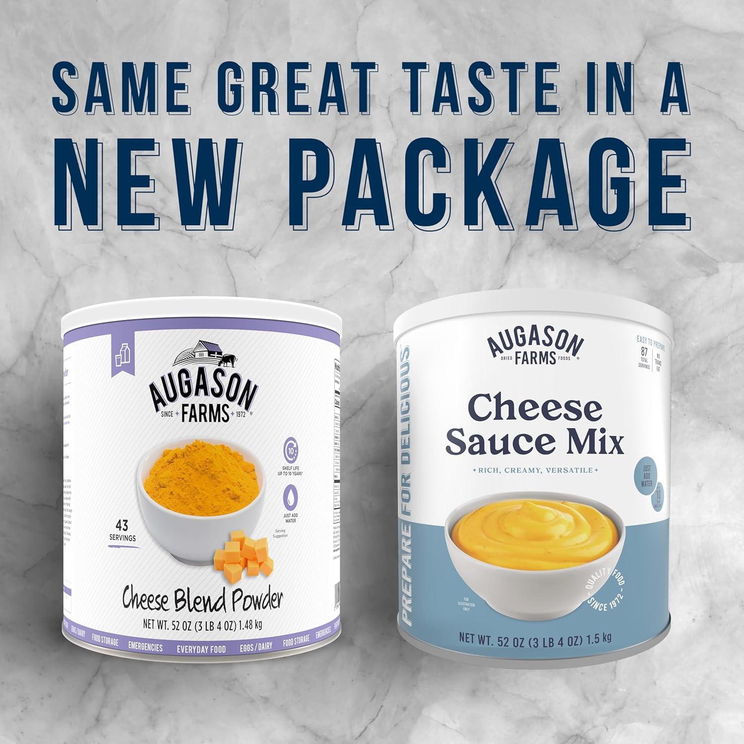 image:imageCheese Sauce Mix Can Emergency Food Supply 87 Servings 10 Year Shelf Life Shelf Stable Cheddar Cheese Powder Canned Food148 kg Pack of 2