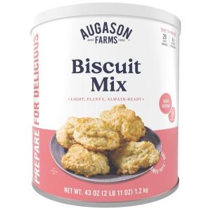 Buttermilk Biscuit Mix Can Emergency Food Supply, 29 Servings, 10 Year Shelf Life – Biscuit Mix Just Add Water and Baking Powder(Buttermilk)