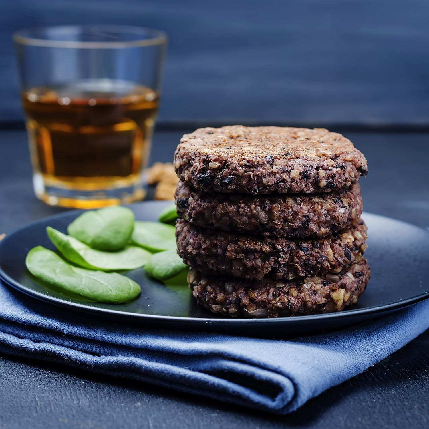 image:imageAugason Farms Black Bean Burger Mix Can Certified Gluten Free Emergency Food Supply Everyday Meals 38 Servings16 lb 2 oz