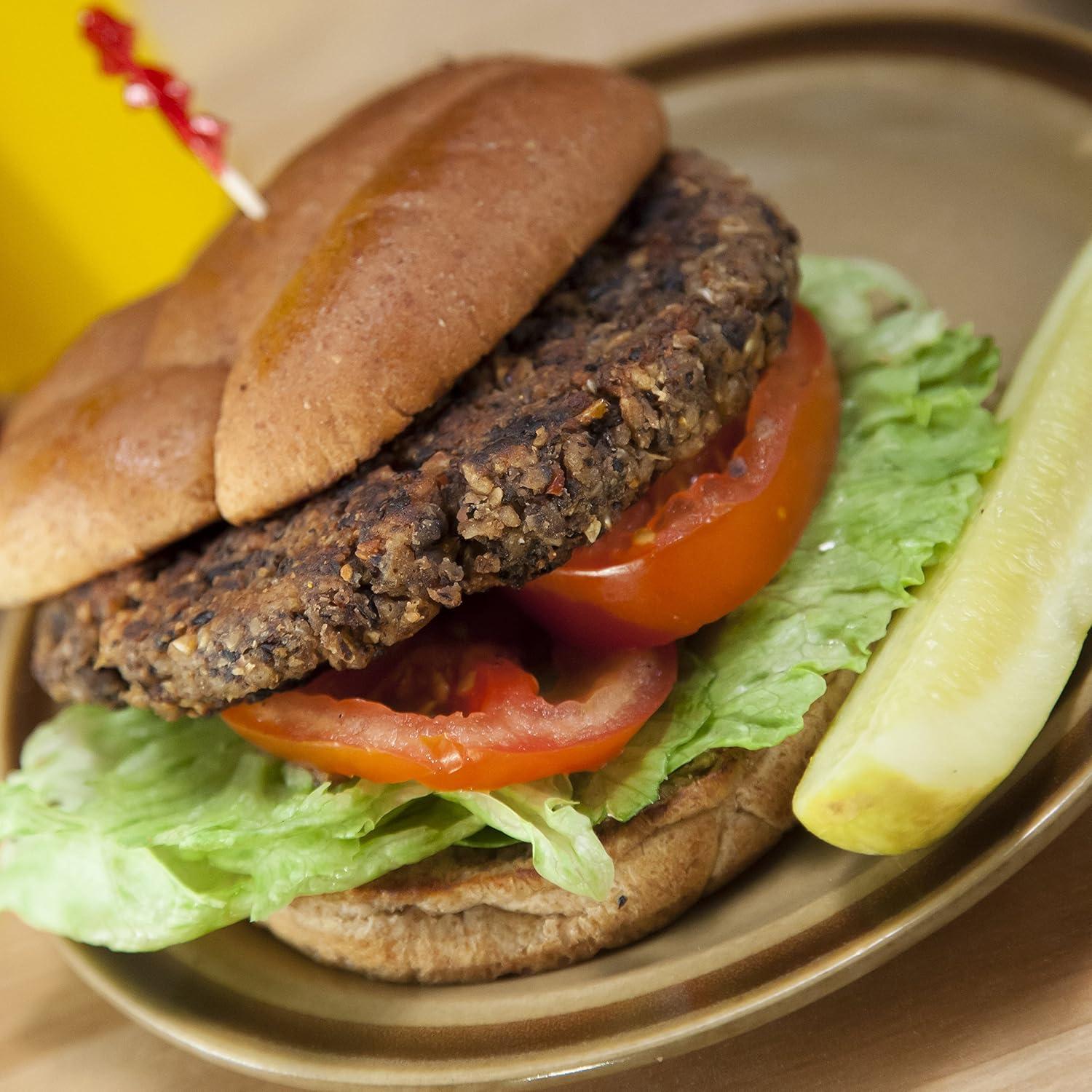 image:imageAugason Farms Black Bean Burger Mix Can Certified Gluten Free Emergency Food Supply Everyday Meals 38 Servings16 lb 2 oz