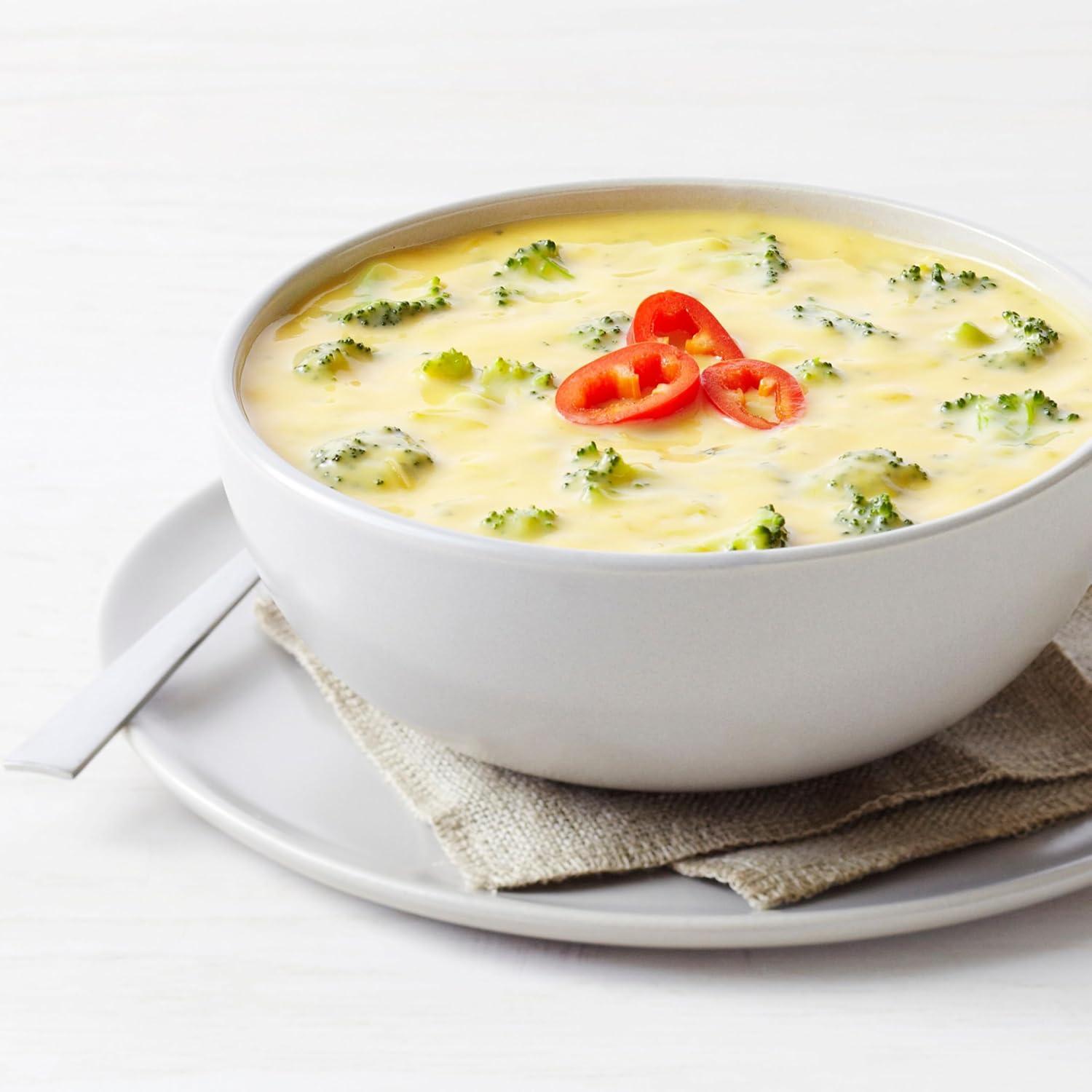 image:imageAugason Farms Cheesy Broccoli Soup Mix Can Emergency Food Supply Everyday Meals 38 ServingsCheesy Broccoli