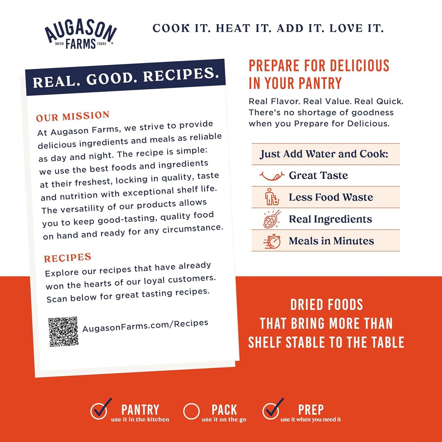 image:imageAugason Farms Cheesy Broccoli Soup Mix Can Emergency Food Supply Everyday Meals 38 ServingsCreamy Potato