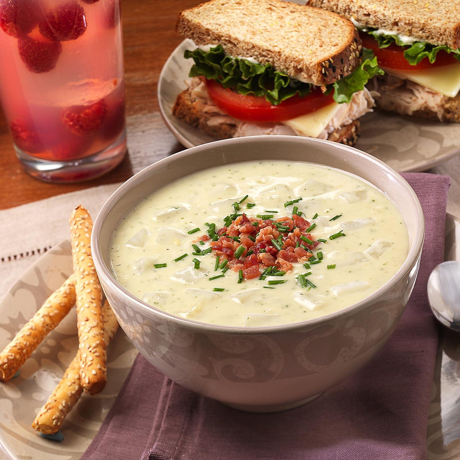 image:imageAugason Farms Cheesy Broccoli Soup Mix Can Emergency Food Supply Everyday Meals 38 ServingsCreamy Potato