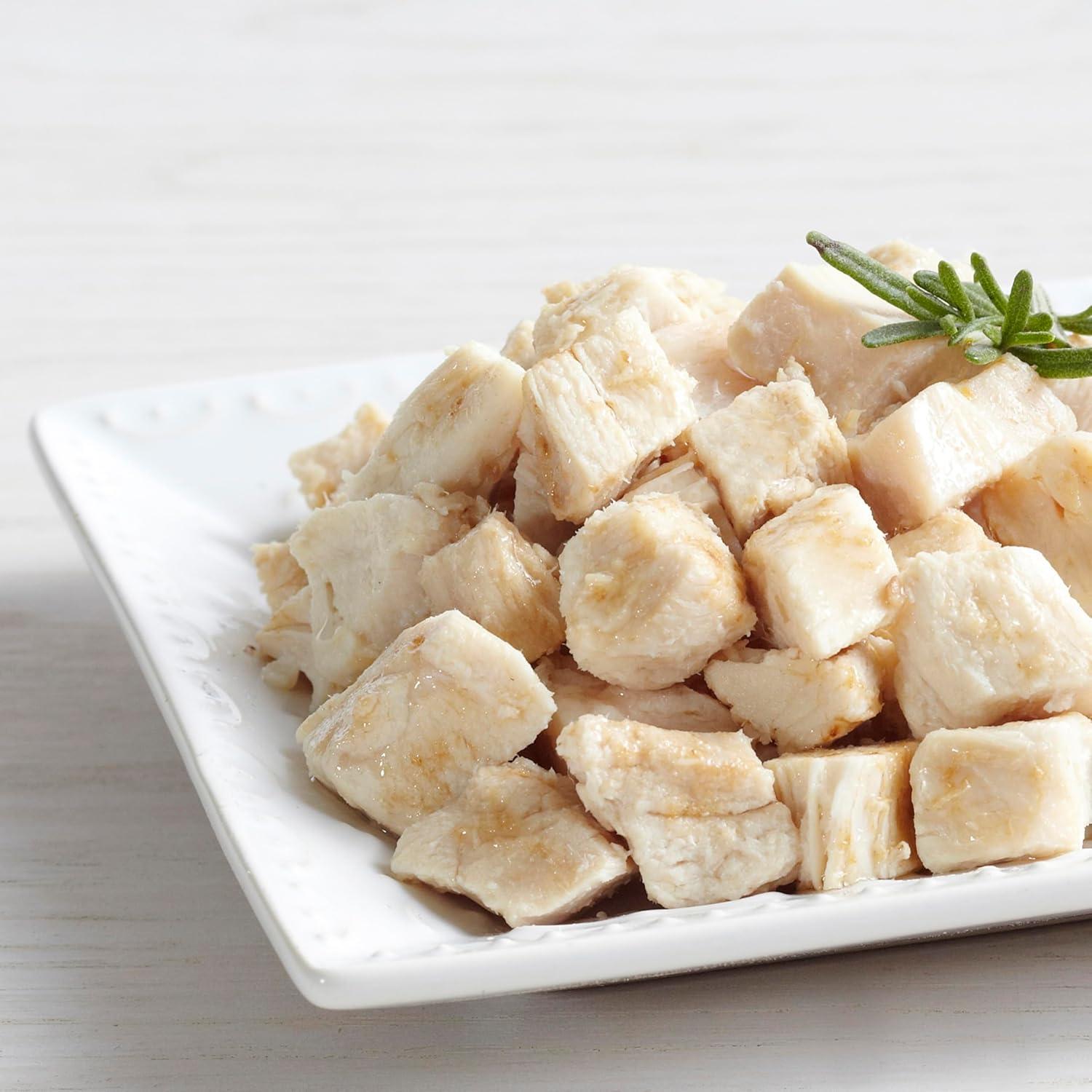image:imageAugason Farms Cooked Freeze Dried White Meat Chicken Dices Can Emergency Food Supply Everyday Meals 15 Servings