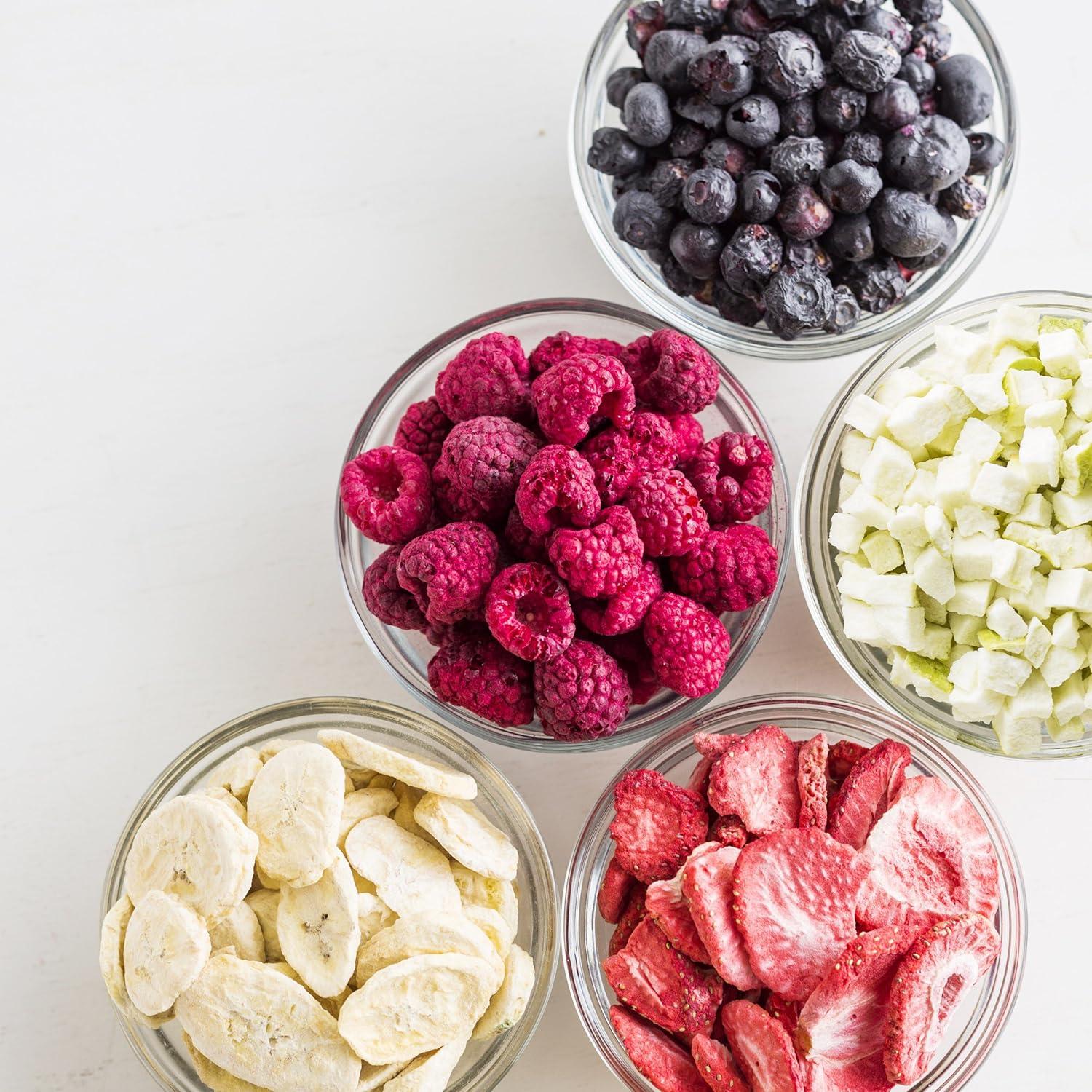 image:imageAugason Farms Dehydrated and FreezeDried Fruit Variety Pail 25Year Shelf Life Emergency Food Supply Camping Food