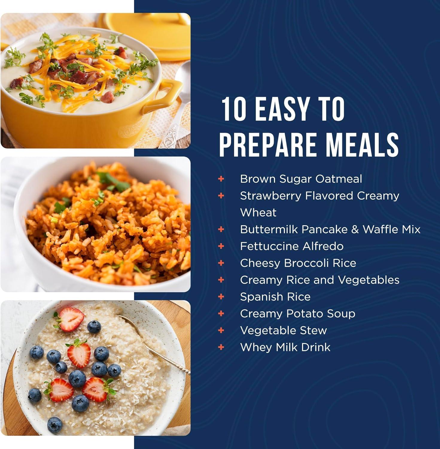 image:imageAugason Farms Freeze Dried Vegetable Variety Pail Emergency Food Supply Everyday Meals30 Day Deluxe Kit