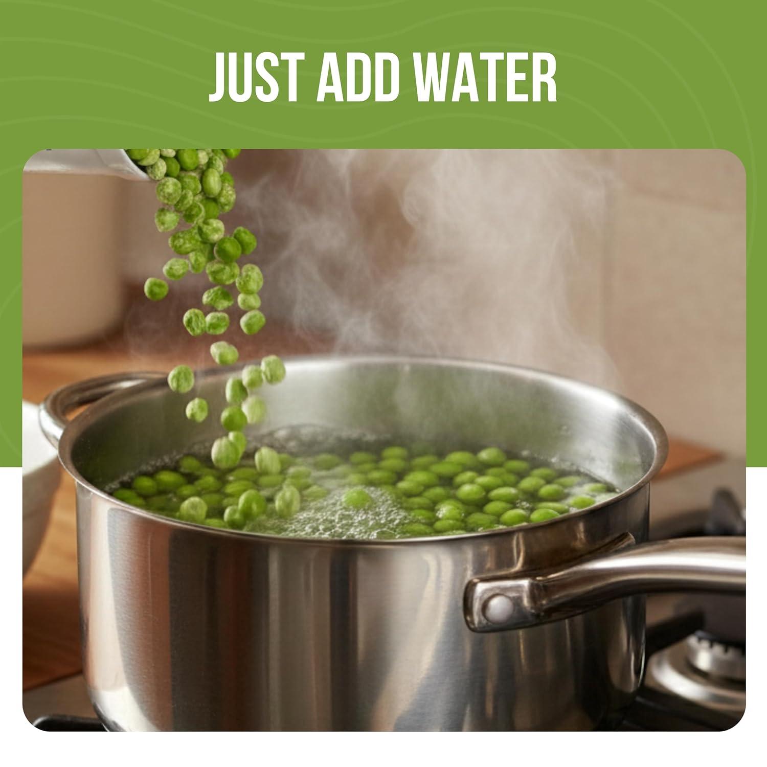 image:imageAugason Farms FreezeDried Peas Emergency Food Supply 30 Servings 30 Year Shelf Life Great for Cooking Side Dishes and Snacks Dehydrated Meals Survival Food Camping Essentials Can16 Ounce Pack of 1