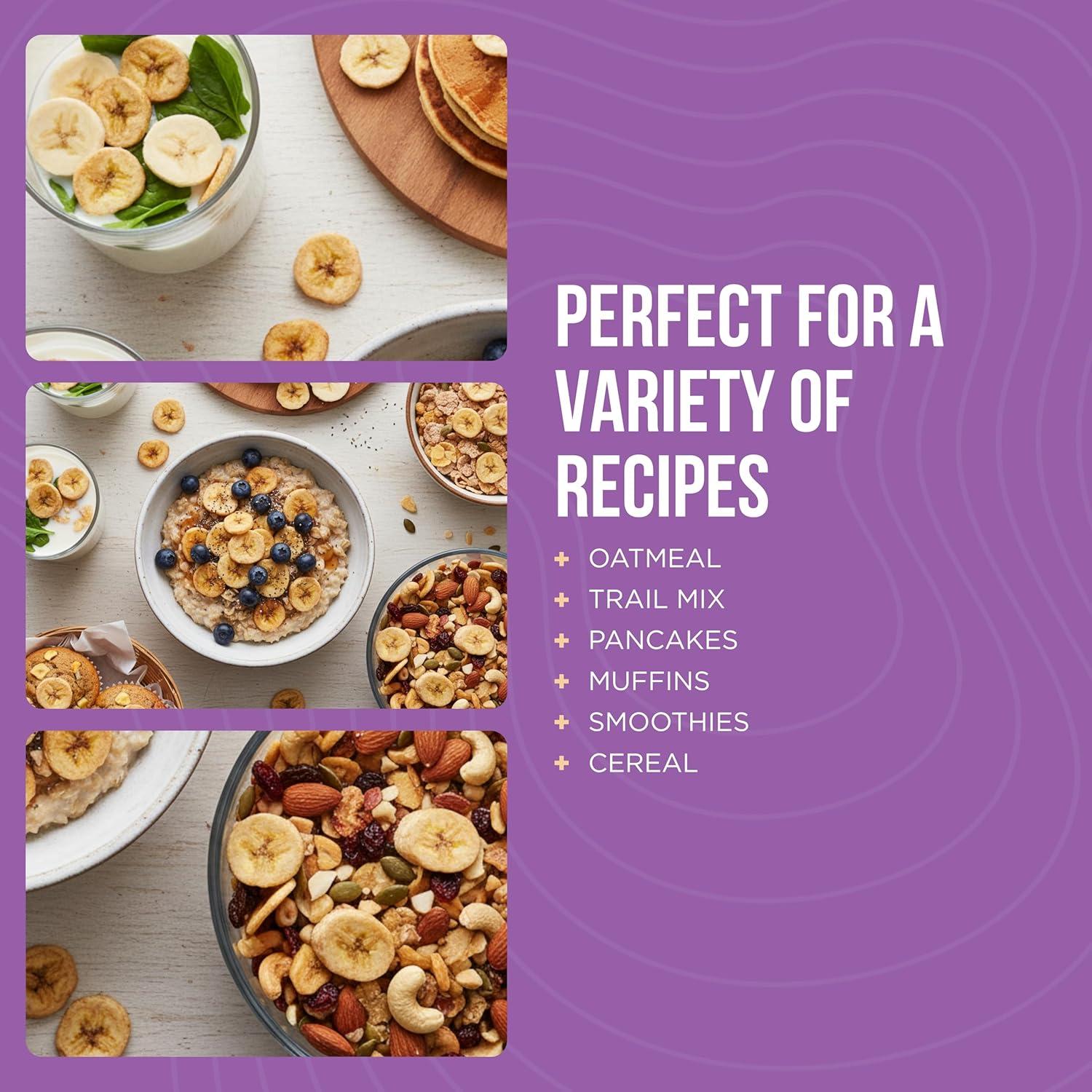 image:imageAugason Farms Sweetened Banana Chips Emergency Food Supply 31 Servings 10 Year Shelf Life Great for Cooking Baking and Snacks Dehydrated Meals Survival Food Camping Essentials CanBanana Chips 25 oz