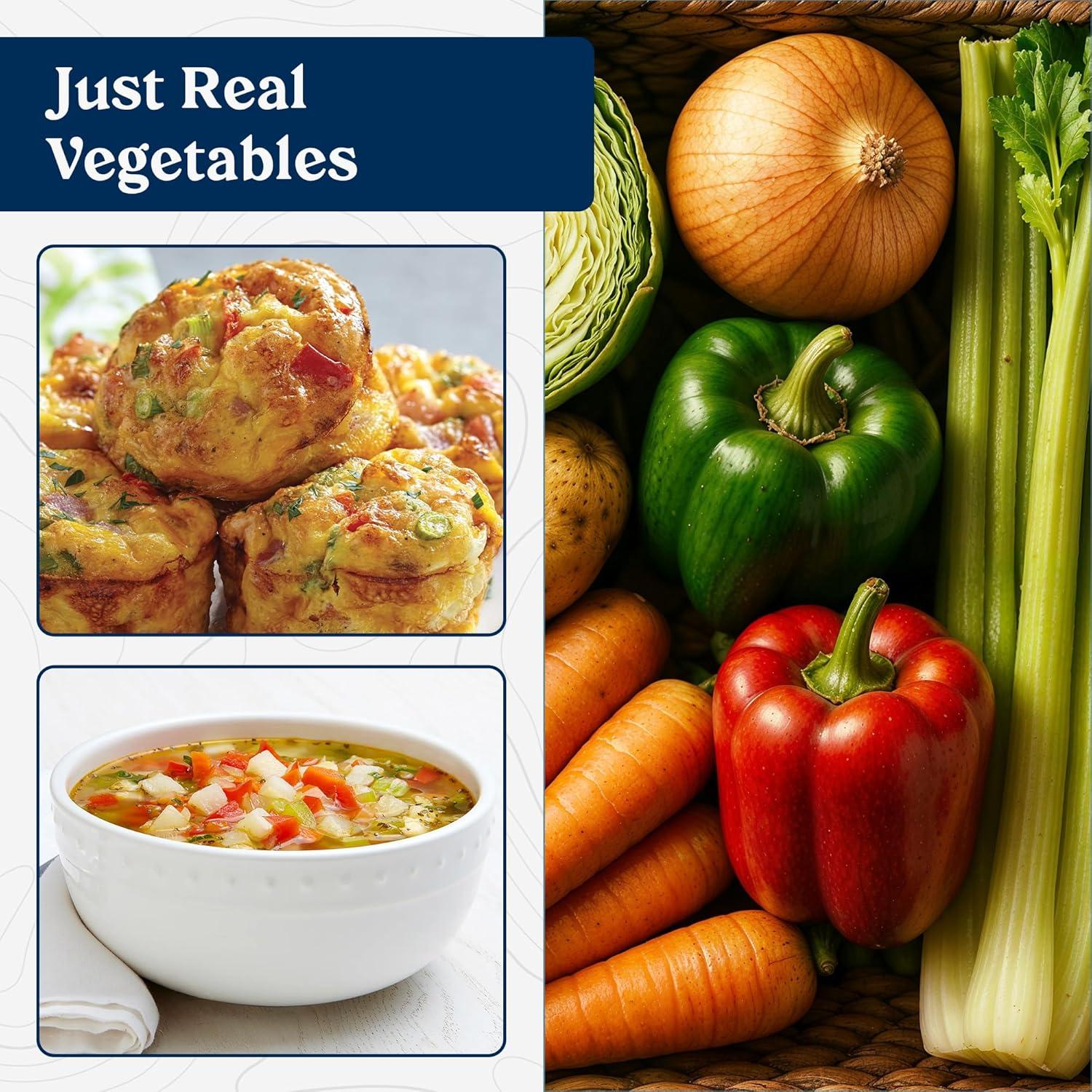 image:imageAugason Farms Vegetable Medley Blend Can Dehydrated Mixed Veggies Gluten Free Emergency Food Supply with Long Shelf Life for Survival Disaster Prep amp Everyday Meals 131 ServingsStew Blend 2 lbs 05 Oz
