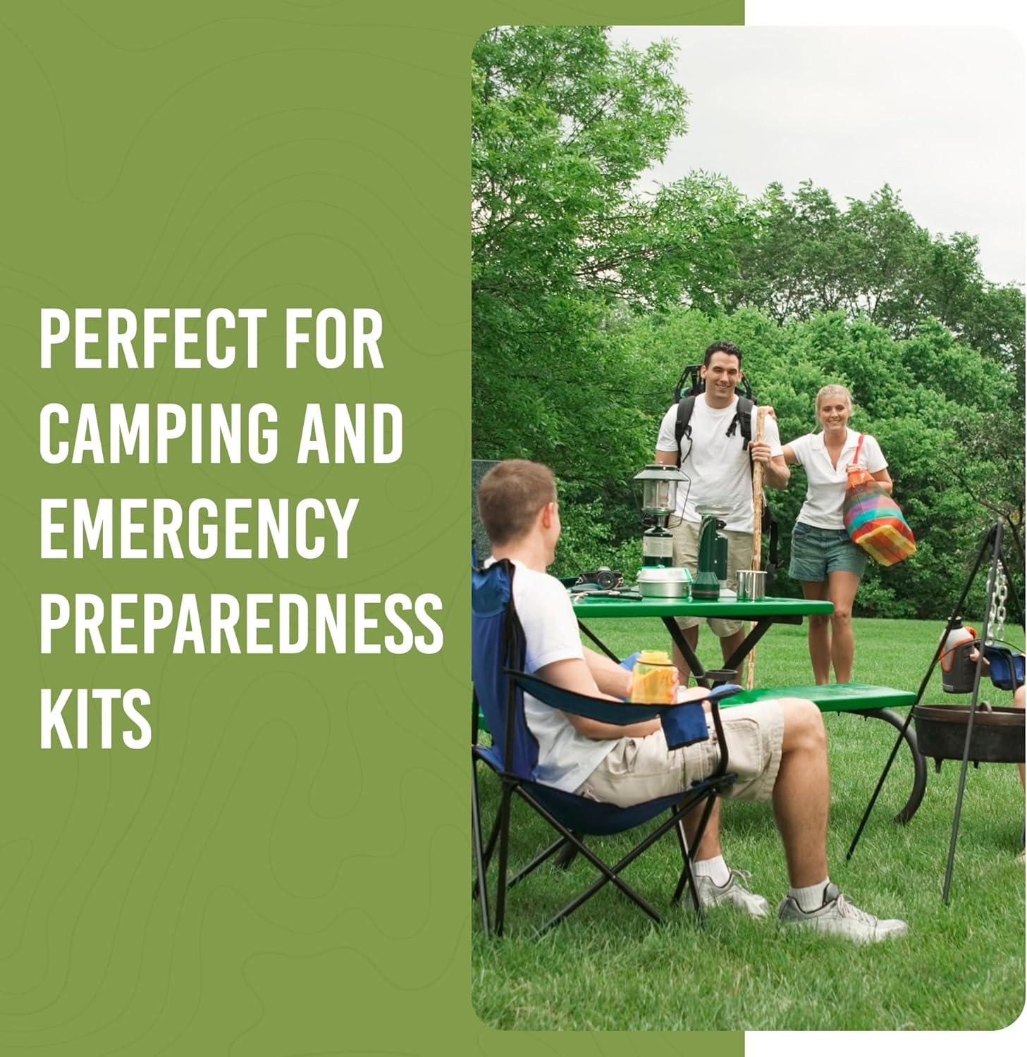 image:imageReadyPlus Vegetables Emergency Food Supply 50 Servings 30 Year Shelf Life 80 Grams Protein Total Dehydrated Vegetables Camping Essentials Resealable Pouch Freeze Dried Broccoli Florets amp Stems Sweet Corn and Peas