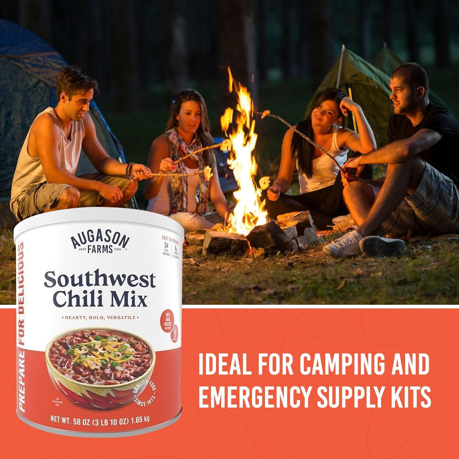 image:imageSouthwest Chili Mix Emergency Food Supply 34 Servings 10 Year Shelf Life 8 Grams of Protein per Serving Certified Gluten Free Dehydrated Meals Survival Food Camping Essentials CanChili Mix Net