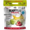 image:imageReadyPlus Fruits Emergency Food Supply 44 Servings 30 Year Shelf Life 8 Grams Protein Total  Dehydrated Fruits Camping Essentials Resealable Pouch Freeze Dried Banana Chips Sliced Strawberries and Diced Apple