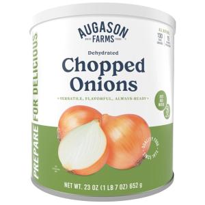 Dehydrated Chopped Onions Emergency Food Supply, 130 Servings, 25 Year Shelf Life, Great for Cooking and Baking – Dehydrated Meals, Survival Food Camping Essentials Can(1.43 Pound (Pack of 1))