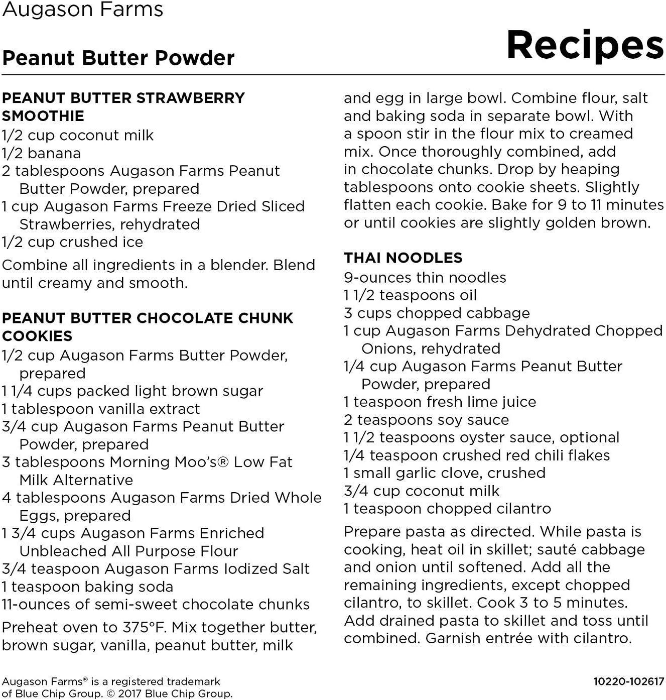 image:imageAugason Farms Peanut Butter Powder 2 lbs No 10 Can2 lb