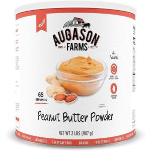Augason Farms Peanut Butter Powder 2 lbs No. 10 Can(2 lb)